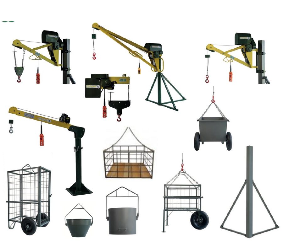 Guinchos e mini-gruas TIMMAQ